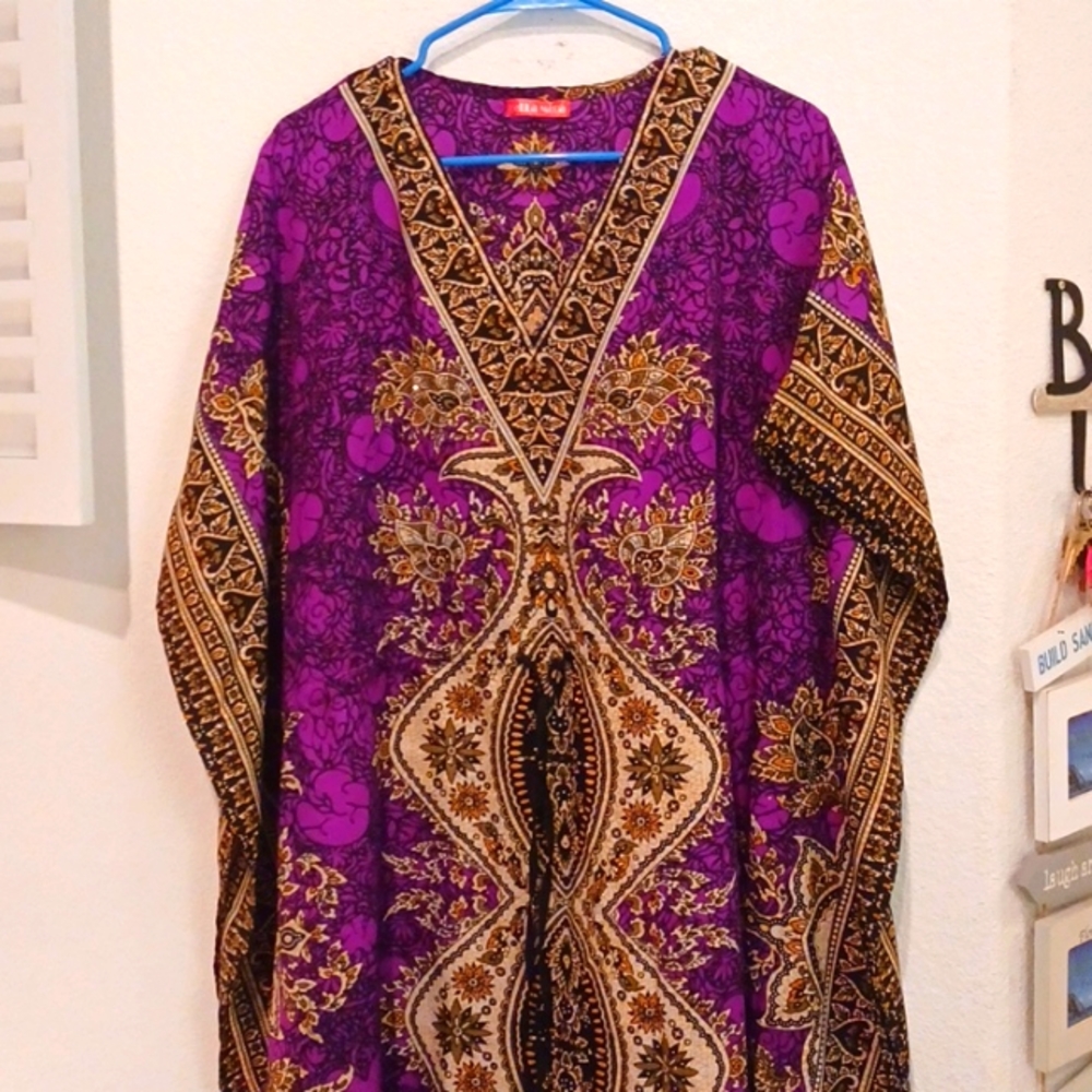 Bella Moda..Beautiful Colors women's dress or cover up